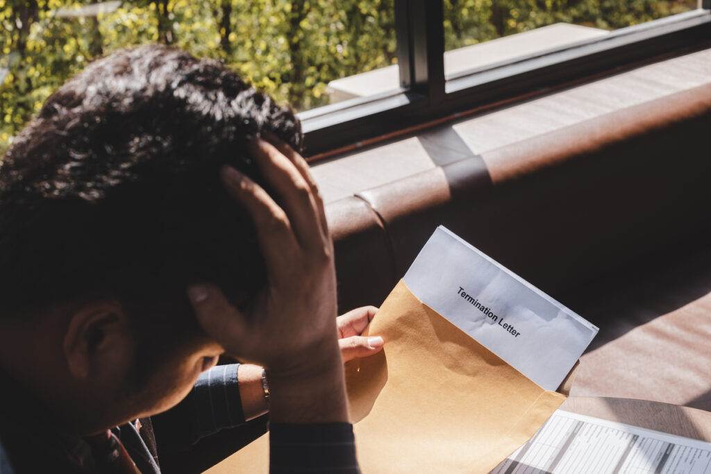 Termination of Employment and layoff concept